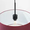 Lampa wisząca NEVIA burgund